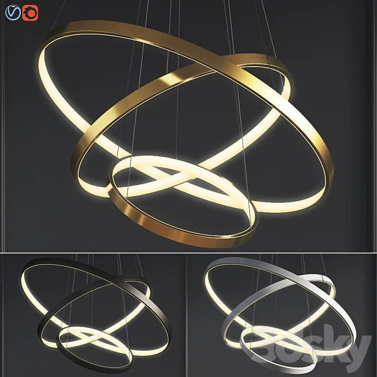 Modern Chandeliers Rings